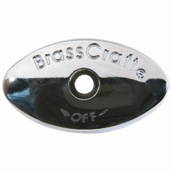 Oval Turn Valve Handle, Brass Craft Service Parts, Mfr#: R15-10T CD